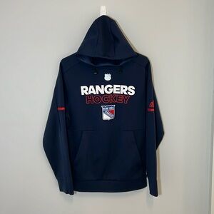 Mens Adidas Rangers Hoodie Sweatshirt size small
